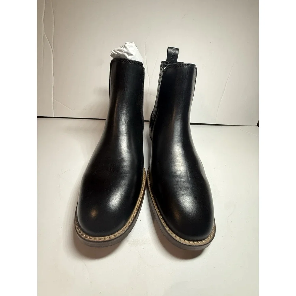 Steve Madden RYKER Black Chelsea Men's Ankle Boots Size 8.5D Men's